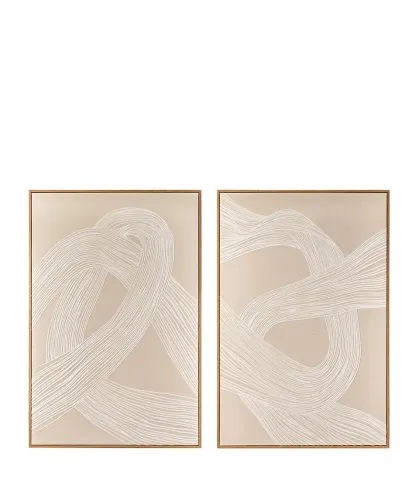 PAINTING 120x90 WITH FRAME - SET 2 PCS.