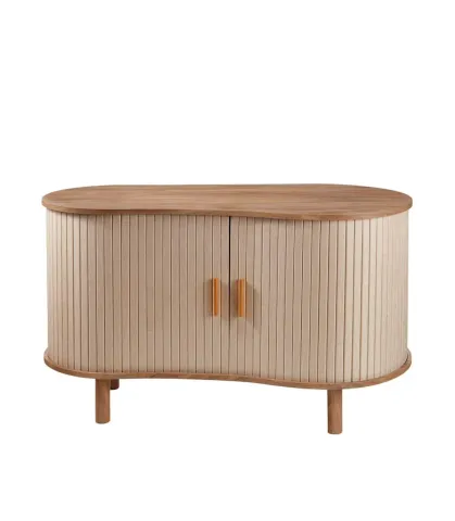 Cabinet with two sliding doors