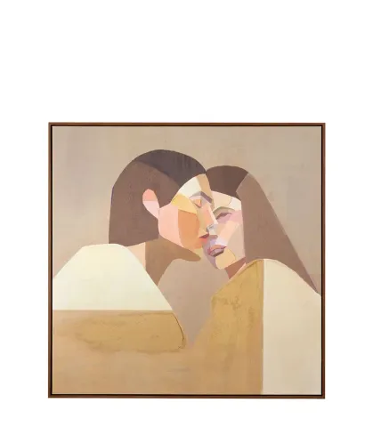 Painting 100x100 with frame