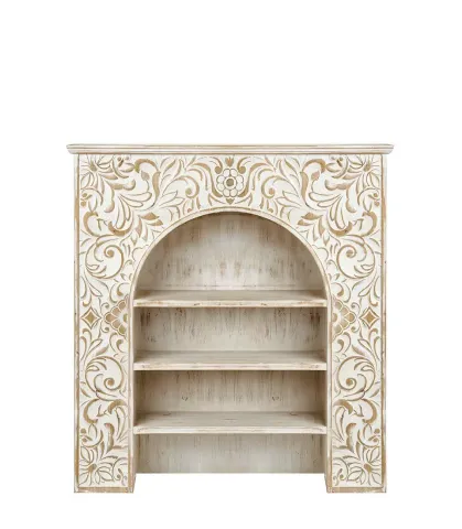 Decorative Fireplace with shelves