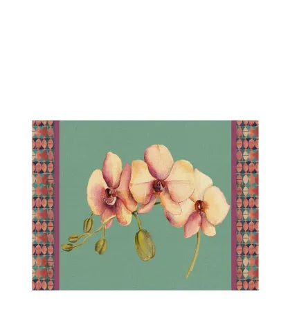 Tovaglietta rigida ottanio - Orchidea