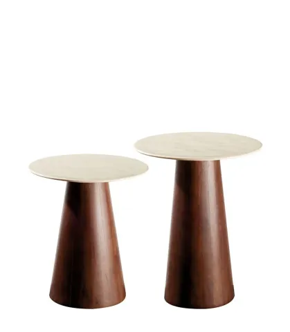 ROUND TABLES - SET 2 PCS.
