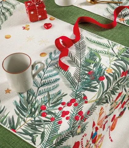 Vischio - runner antimacchia 50x155