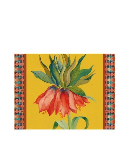 Rigid Placemat, yellow - Fritillaria