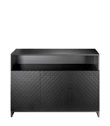 Three-door cabinet