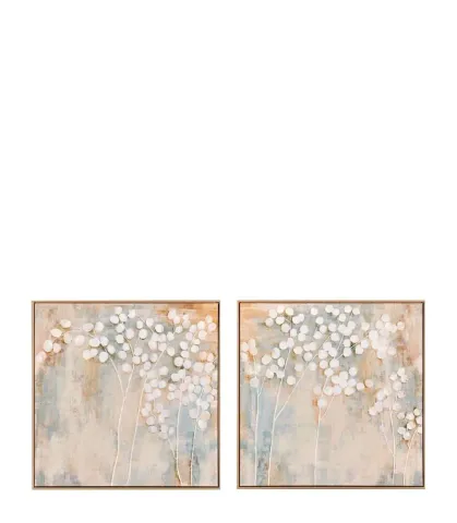 Painting 80x80 with frame - set 2 pcs.