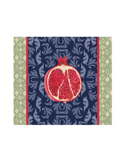 Rigid Placemat, blue - Melograno d'Oriente