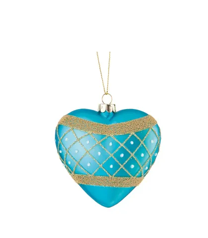 HANGING HEART, LIGHT BLUE
