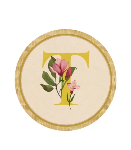 Tovaglietta rigida - monogramma T