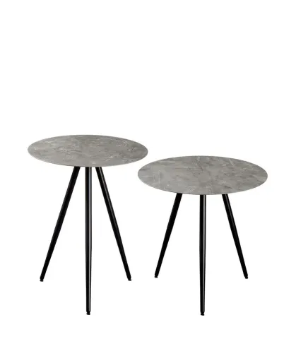 ROUND TABLES - SET 2 PCS.