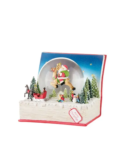 SNOWBALL BOOK WITH MUSIC BOX
