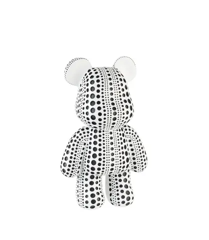 Teddy bear with polka dots