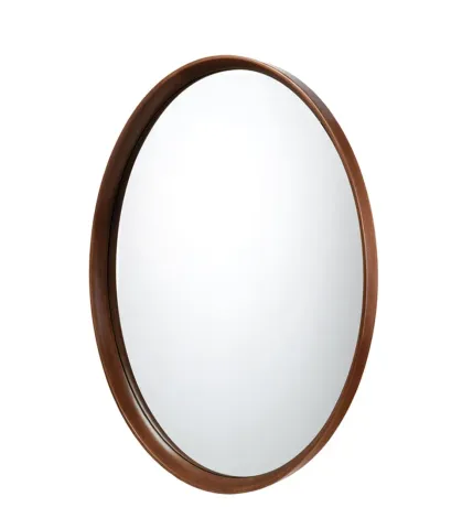 Oval mirror frame
