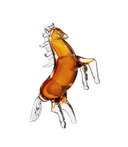Decorative element unbridled horse