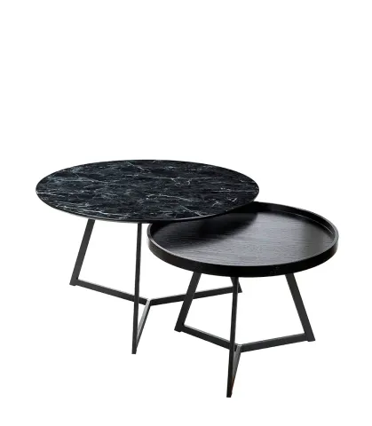 Round tables - set 2 pcs