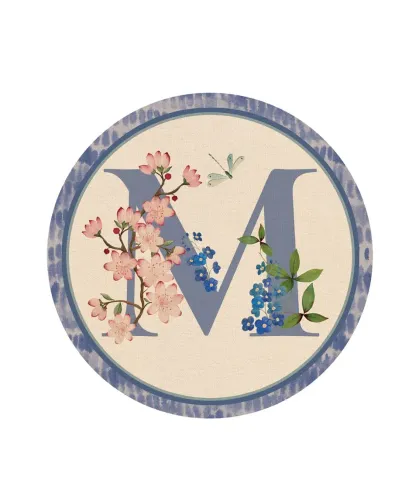 Tovaglietta rigida - monogramma M