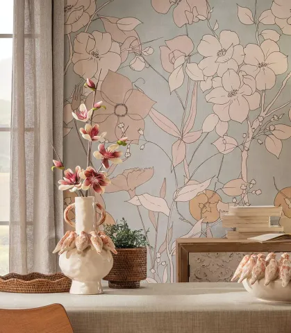 WALLPAPER 3.18x3m - CASALE FIORITO