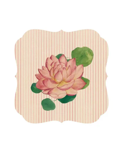 RIGID PLACEMAT, IVORY, 38,5x38,5 - NINFEA