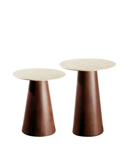Round tables - set 2 pcs.